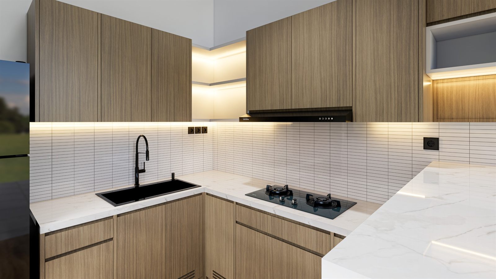 Dokumentasi Kitchen Set Pak Mario Interior - Foto 7